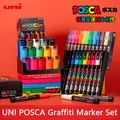 Uni Posca Full Marker Pens Set PC-1M PC-3M PC-5M PC-8K PC-17K 7/8/15 Mix Colores POP Poster graffiti