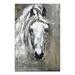 Union Rustic Natural Hand Painted Horse On Canvas Print Canvas in Brown | 3600 H x 2400 W x 1.75 D in | Wayfair F85A06D500DA4C04AC645A1382EE0F36