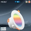 MOES-Downlight LED intelligent WiFi Spot rond à gradation 7 W 10W RGB Document Proxy Lumière