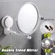 Miroir Cosmétique Pliable à 360 ° Sans Jolie çon Grossissant HOMirror Mural Rasage HD