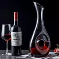 Décanteur à vin en verre de cristal 1150ml distributeur shaker style créatif ustensiles de bar