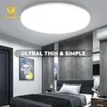 Plafonnier LED ultra fin panneau moderne éclairage intérieur lampe pour salon cuisine chambre à