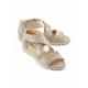 Avena Damen Hallux Sandalenschuh Beige