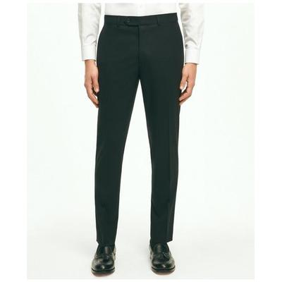 Brooks Brothers Men's Explorer Collection Slim Fit Wool Suit Pants | Black | Size 38 32