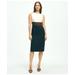 Brooks Brothers Women's Colorblocked Boat Neck Sheath Dress | Navy | Size 0