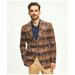 Brooks Brothers Men's The Sack Sport Coat in Cotton Madras, Traditional Fit | Brown | Size 42 Long