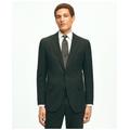 Brooks Brothers Men's Explorer Collection Slim Fit Wool Suit Jacket | Black | Size 36 Short