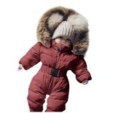 adviicd Youth Snow Gear Outerwear Jacket Hooded Warm Baby Romper Snowsuit Mens Snowboard Jacket with Hood