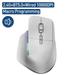 Wireless Gaming Mouse 2.4G Bluetooth Mouse RGB Ergonomic Programmable Mouse Rechargeable Wired Mouse for Laptop PC Mac Windows Gray & White