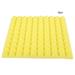 50*50*5cm 6Pcs Pyramid Shape Foam Acoustic Panels Studio Soundproofing Foam (Yellow)