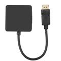 3-in-1 DP DisplayPort Male to VGA DVI HDMI Female Converter Adapter Cable For PC