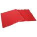 Acoustic Panel Studio Foam Wedge Sound Absorption Acoustic Treatment Wall Panels(Red 6Pcs)