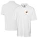 Men's Cutter & Buck White Las Vegas Aviators Big Tall DryTec Genre Textured Solid Polo