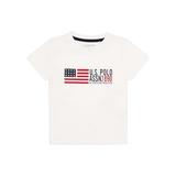 U.S. Polo Assn. Toddler Boy American Flag Short Sleeve Graphic T-Shirt Sizes 2T-5T