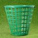 Golf Basket Golf Container with Handle Ball Rack for Stadium Outdoor Sports Green