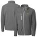 Men's Cutter & Buck Steel Toledo Mud Hens Clique Telemark Eco Stretch Softshell Full-Zip Jacket