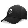 Men's Fanatics Branded Black Paris 2024 Summer Olympics Five-Panel Stretch Hat