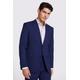 Italian Tailored Fit Blue Check Suit Jacket