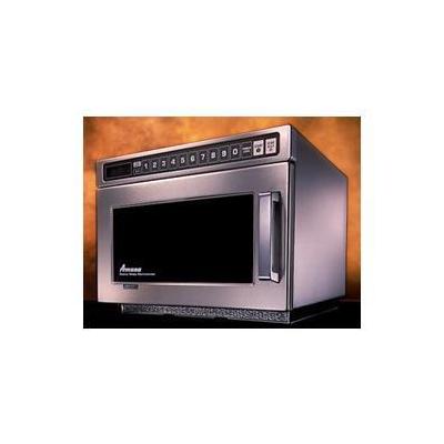 Amana C-Max Commercial HDC12A 0.6 CuFt Countertop Microwave Oven - Stainless Steel