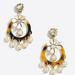 J. Crew Jewelry | J. Crew Tortoise Garden Statement Earring | Color: Brown/White | Size: Os