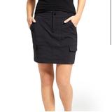 Athleta Shorts | Athleta Trekkie Athletic Black Skort- Size 0 | Color: Black | Size: 0