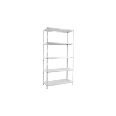 SimonRack Advantage Metallregal mit 5 Böden und Schrauben. Farbe WEISS 2000x1000x300 mm Image