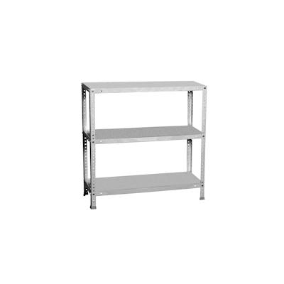 SimonRack Comfort Metallregal mit 3 Böden und Schrauben. Farbe VERZINKT 1000x1100x500 mm Image