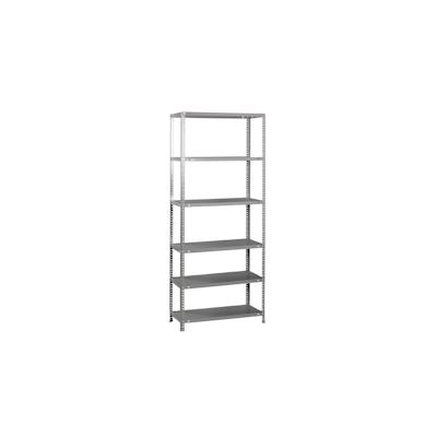 SimonRack Comfort Metallregal mit 6 Böden und Schrauben. Farbe VERZINKT 2000x1000x400 mm Image