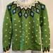 J. Crew Sweaters | J Crew Sweater, Size Small | Color: Cream/Green | Size: S