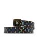 Louis Vuitton Accessories | Louis Vuitton Monogram Multicolor Suntulle Lv Cut Belt 80/32 M6890 Noir Black... | Color: Black | Size: Os