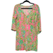 Lilly Pulitzer Dresses | Lilly Pulitzer Palmetto Dress Flamingo Pink Southern Charm M Pink Green | Color: Green/Pink | Size: M