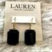 Ralph Lauren Jewelry | - “Ralph Lauren”Brand New Earrings.Color Black With Gold. | Color: Black/Gold | Size: Os