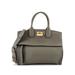 Salvatore Ferragamo Leather Tote Bag: Green Bags