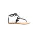 Dolce Vita for Target Sandals: Black Print Shoes - Women's Size 7 1/2 - Open Toe