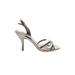 Classiques Entier Heels: Silver Shoes - Women's Size 9
