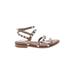 Steve Madden Sandals: Brown Solid Shoes - Women's Size 6 - Open Toe