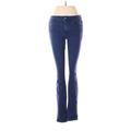 Joe's Jeans Jeggings - Mid/Reg Rise: Blue Bottoms - Women's Size 27
