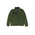 Adidas Fleece Jacket: Green Marled Jackets & Outerwear - Kids Boy's Size Medium