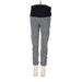 Beyond Yoga Yoga Pants - Low Rise: Gray Activewear - Women's Size Small