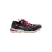 Asics Sneakers: Athletic Platform Casual Black Color Block Shoes - Women's Size 40.5 - Almond Toe