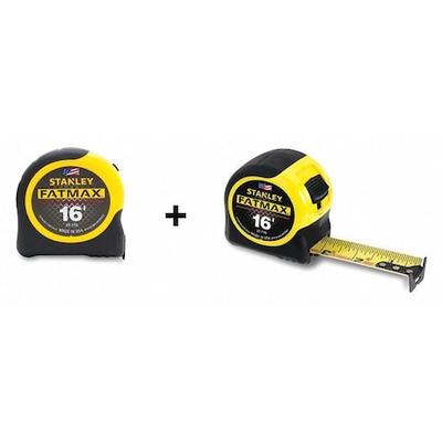 STANLEY 70-455A 16 ft Tape Measure, 1 1/4 in Blade