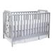 Suite Bebe Celeste Acrylic 3-in-1 Convertible Island Crib Light Gray