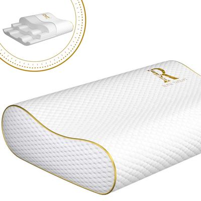 Memory Foam Pillow, Cervical, King Contour Pillow, Orthopedic Pillow For Neck Support, Neck Pain, Side Sleepers, CertiPUR-US