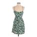 Hollister Casual Dress - Mini: Blue Floral Dresses - Women's Size Small