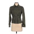 Ann Taylor LOFT Jacket: Green Jackets & Outerwear - Women's Size 2 Petite