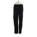 Madewell Dress Pants - High Rise Straight Leg Boyfriend: Black Bottoms - Women's Size 29