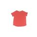 Crewcuts Short Sleeve T-Shirt: Red Print Tops - Kids Girl's Size 6