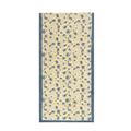 Couleur Nature Meadows Rectangular Floral Cotton Table Runner Linen in Green/Blue | 90 W x 16 D in | Wayfair 43-25-67