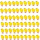 Mini poussins de Pâques en peluche pour enfants artisanat de simulation jaune décoration de