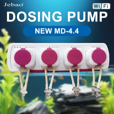 Jebao-Pompe doseuse automatique Jecod filtre à eau récif marin MDot.com contrôle WiFi 12V 3W